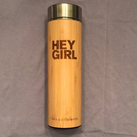 Brand New Bamboo Tea Infuser Bottle with Tea Diffuser & Strainer for Loose Tea - Picture 2 of 13